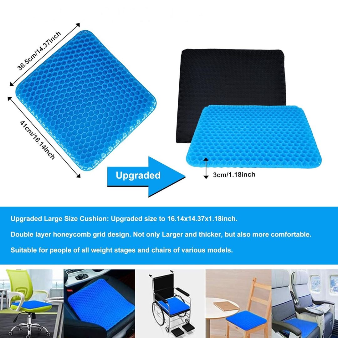 IceFlex™️ - Honeycomb Gel Seat